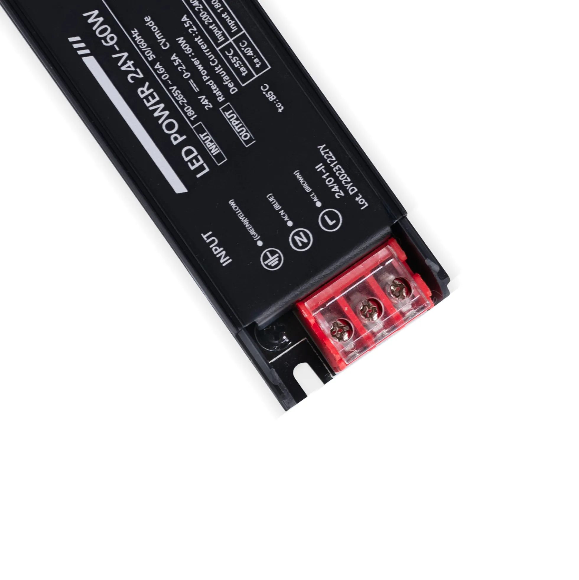 Fuente de alimentación Slim 60W 24V - 2.5A - Alta eficiencia - IP20
