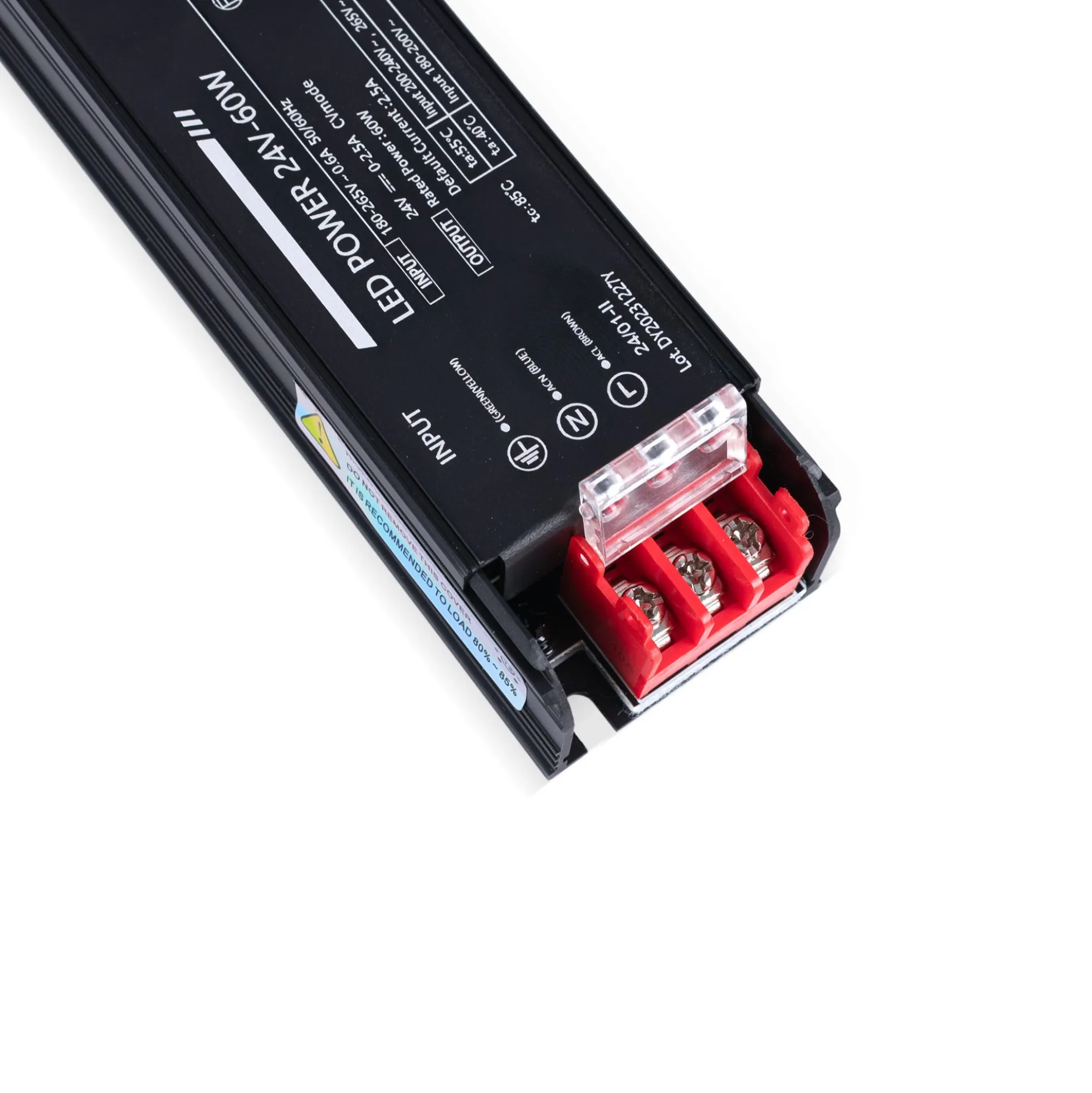 Fuente de alimentación Slim 60W 24V - 2.5A - Alta eficiencia - IP20