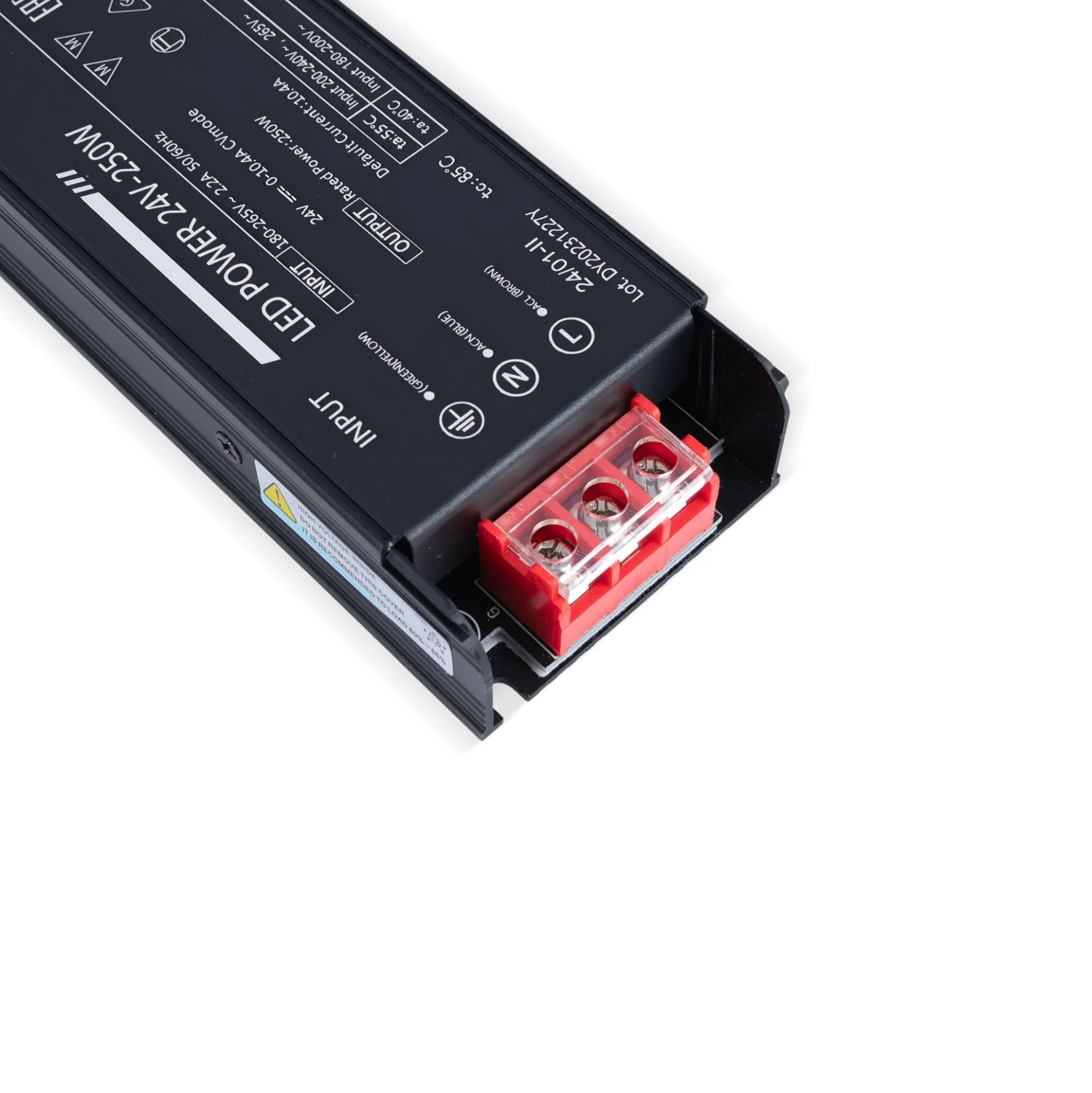 Fuente de alimentación Slim 250W 24V - 10.4A - Alta eficiencia - IP20