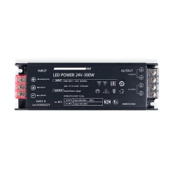 Fuente de alimentación Slim 300W 24V - 12.5A - Alta eficiencia - IP20