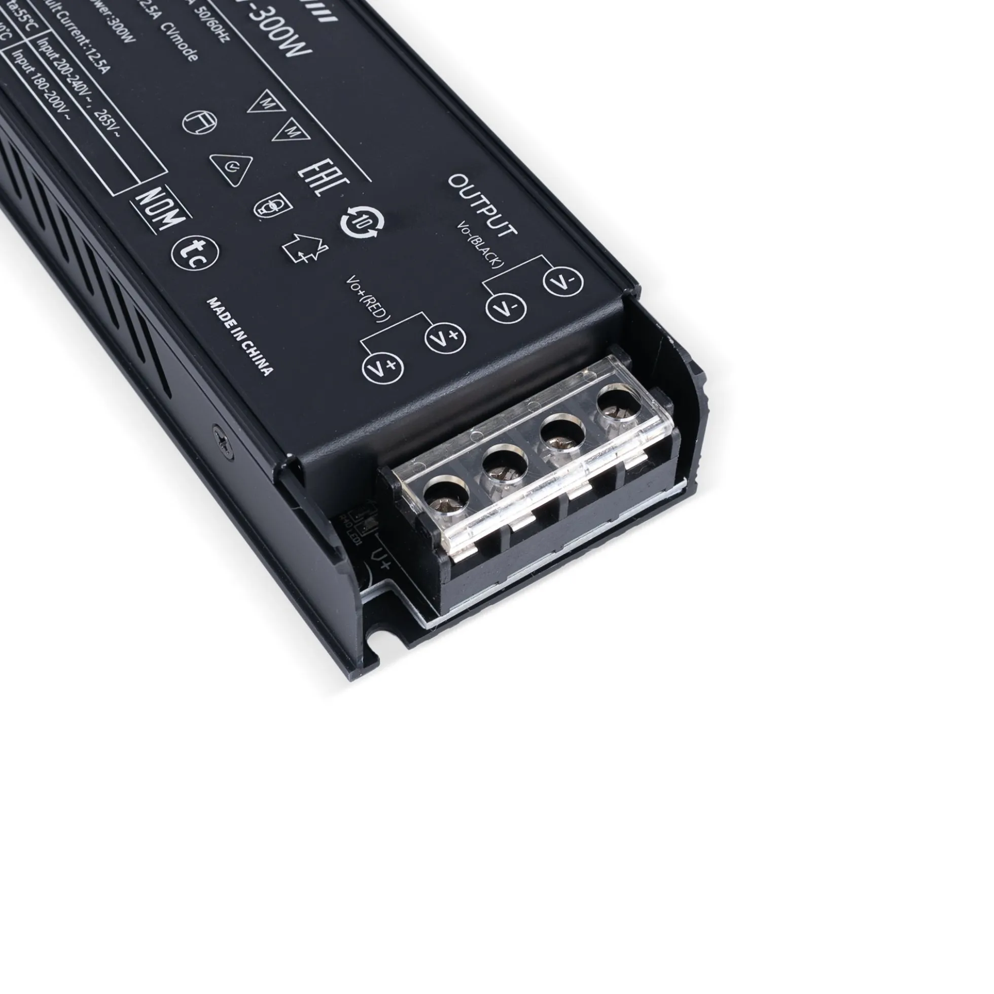 Fuente de alimentación Slim 300W 24V - 12.5A - Alta eficiencia - IP20