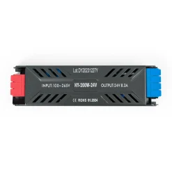 Fuente de alimentación Slim 200W 24V - 8.3A - Regleta conexión rápida - IP20