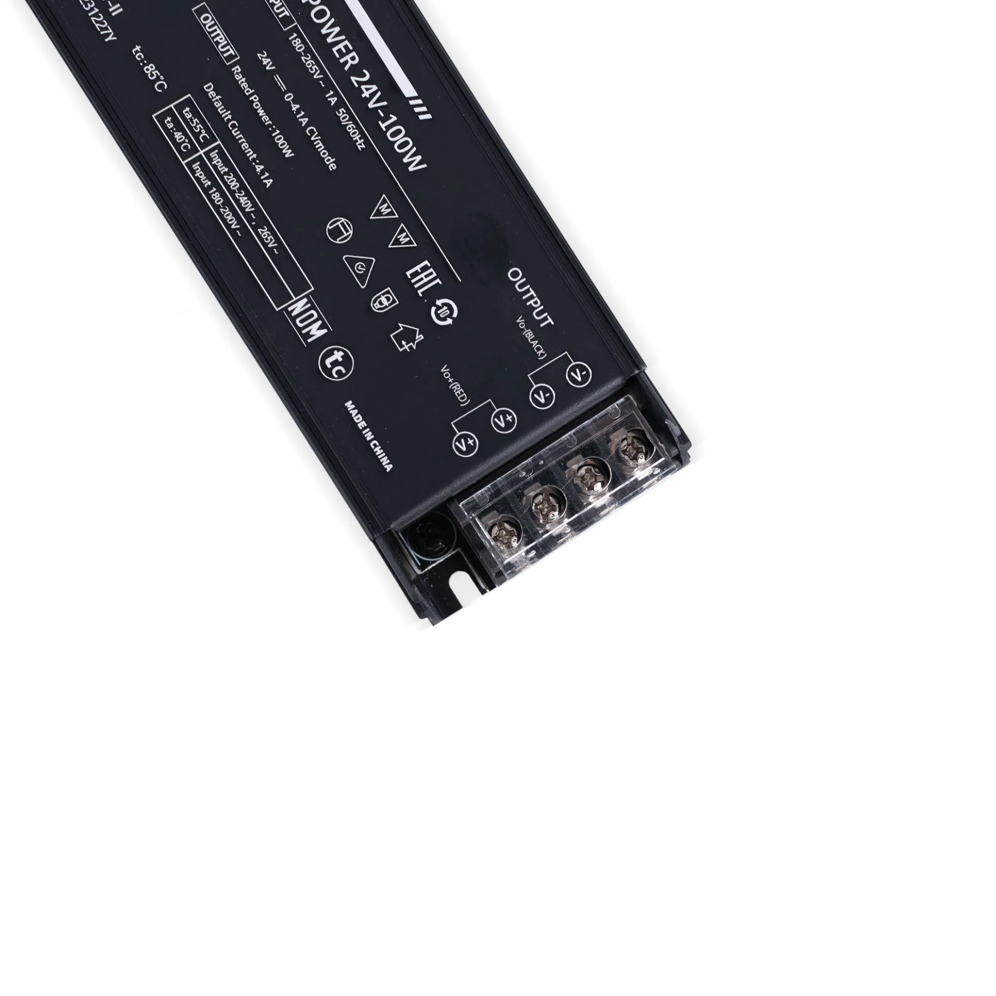 Fuente de alimentación Slim 100W 24V - 4.1A - Alta eficiencia - IP20