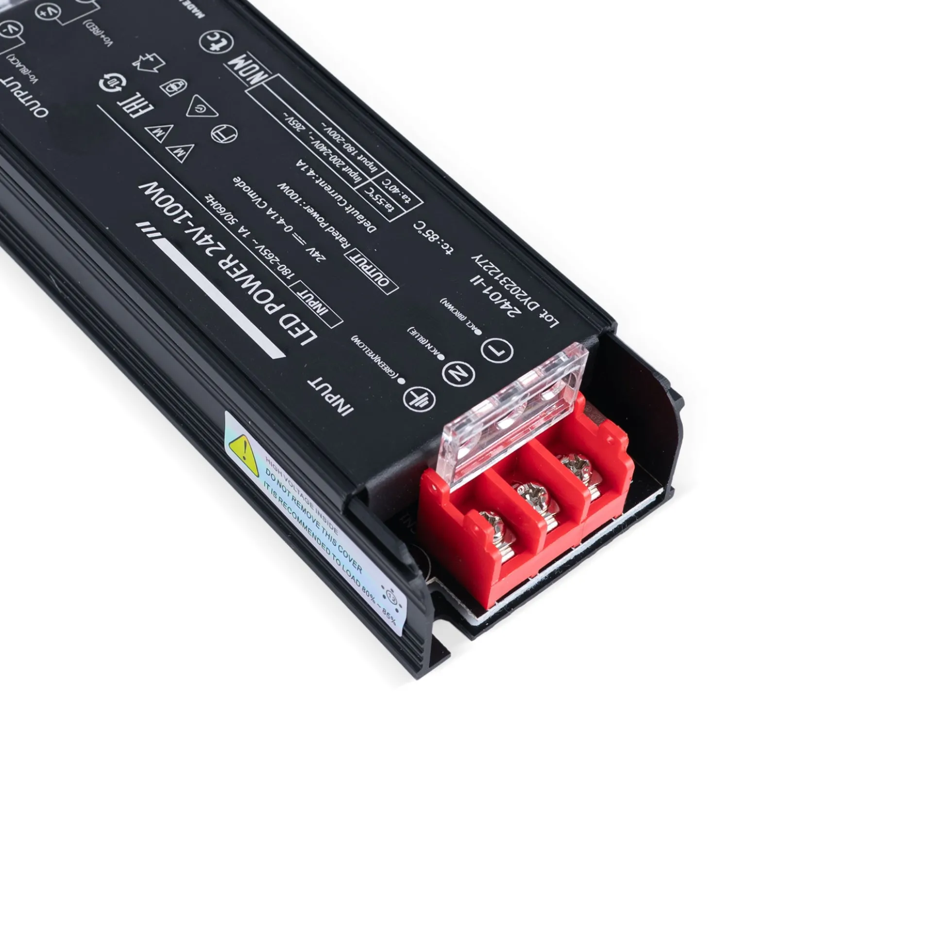 Fuente de alimentación Slim 100W 24V - 4.1A - Alta eficiencia - IP20