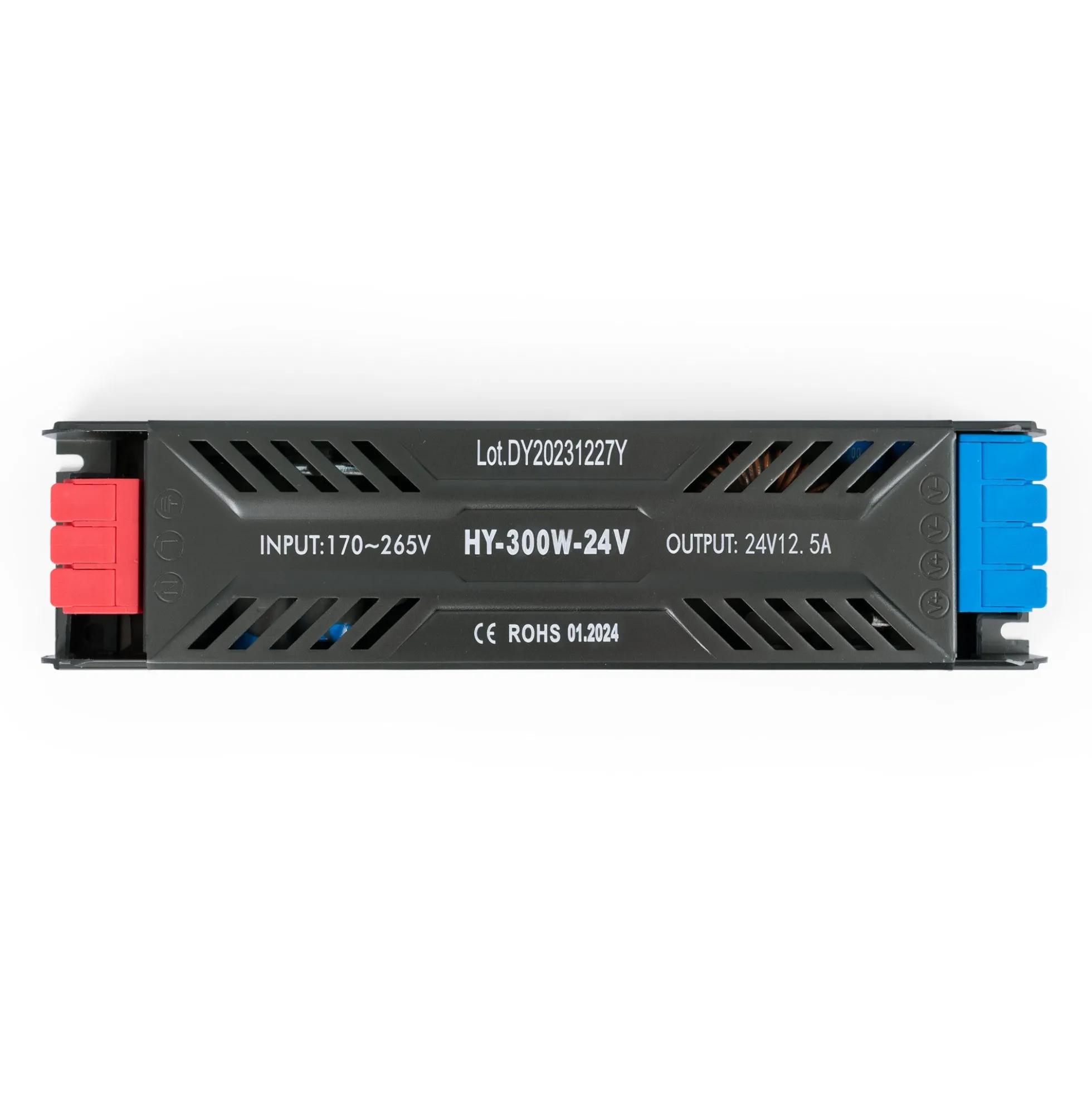 Fuente de alimentación Slim 300W 24V - 12.5A - Regleta conexión rápida - IP20