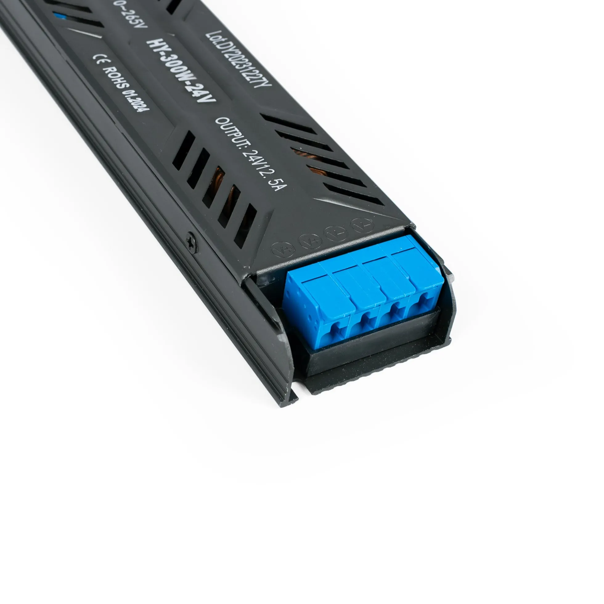 Fuente de alimentación Slim 300W 24V - 12.5A - Regleta conexión rápida - IP20