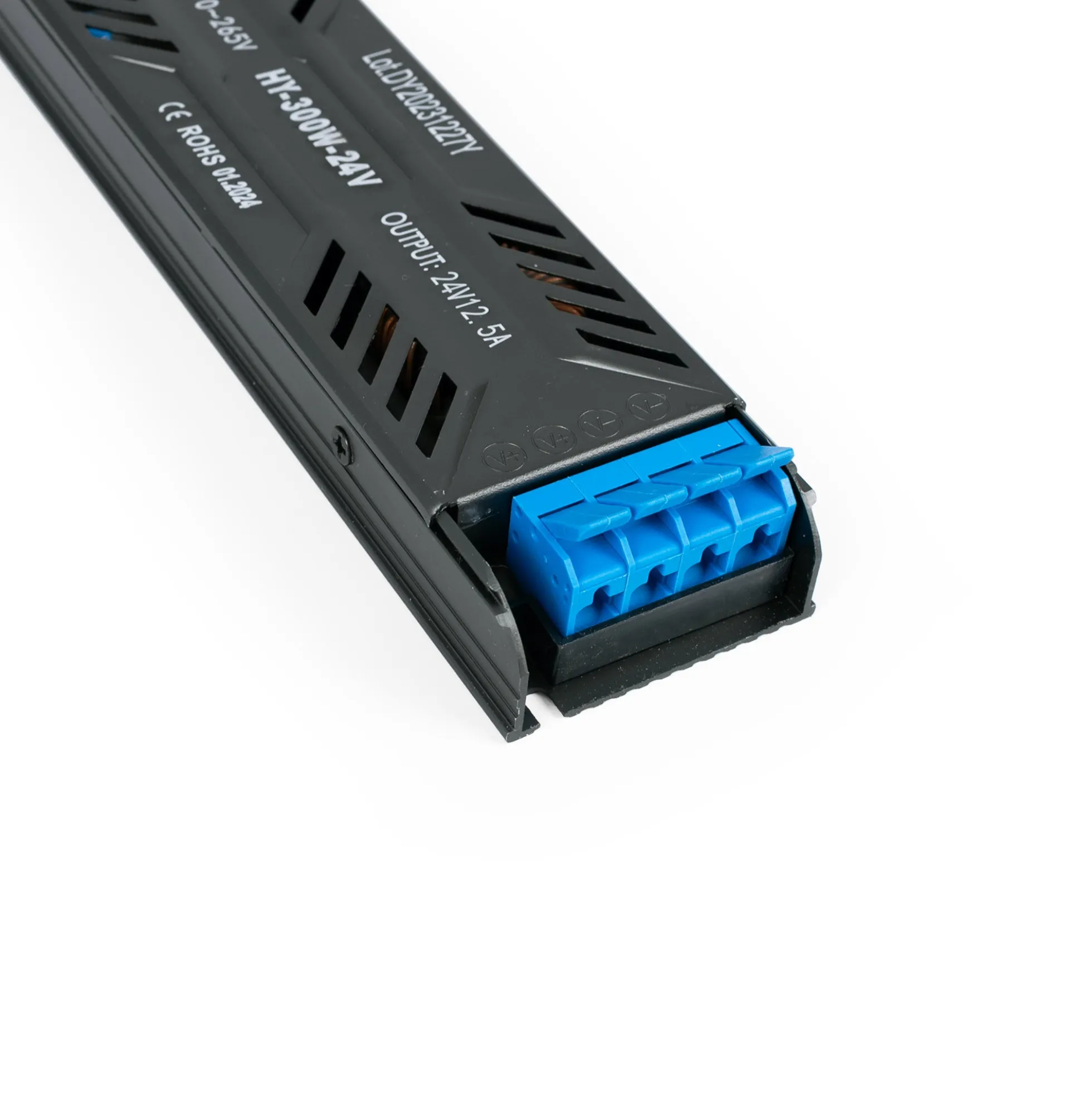 Fuente de alimentación Slim 300W 24V - 12.5A - Regleta conexión rápida - IP20