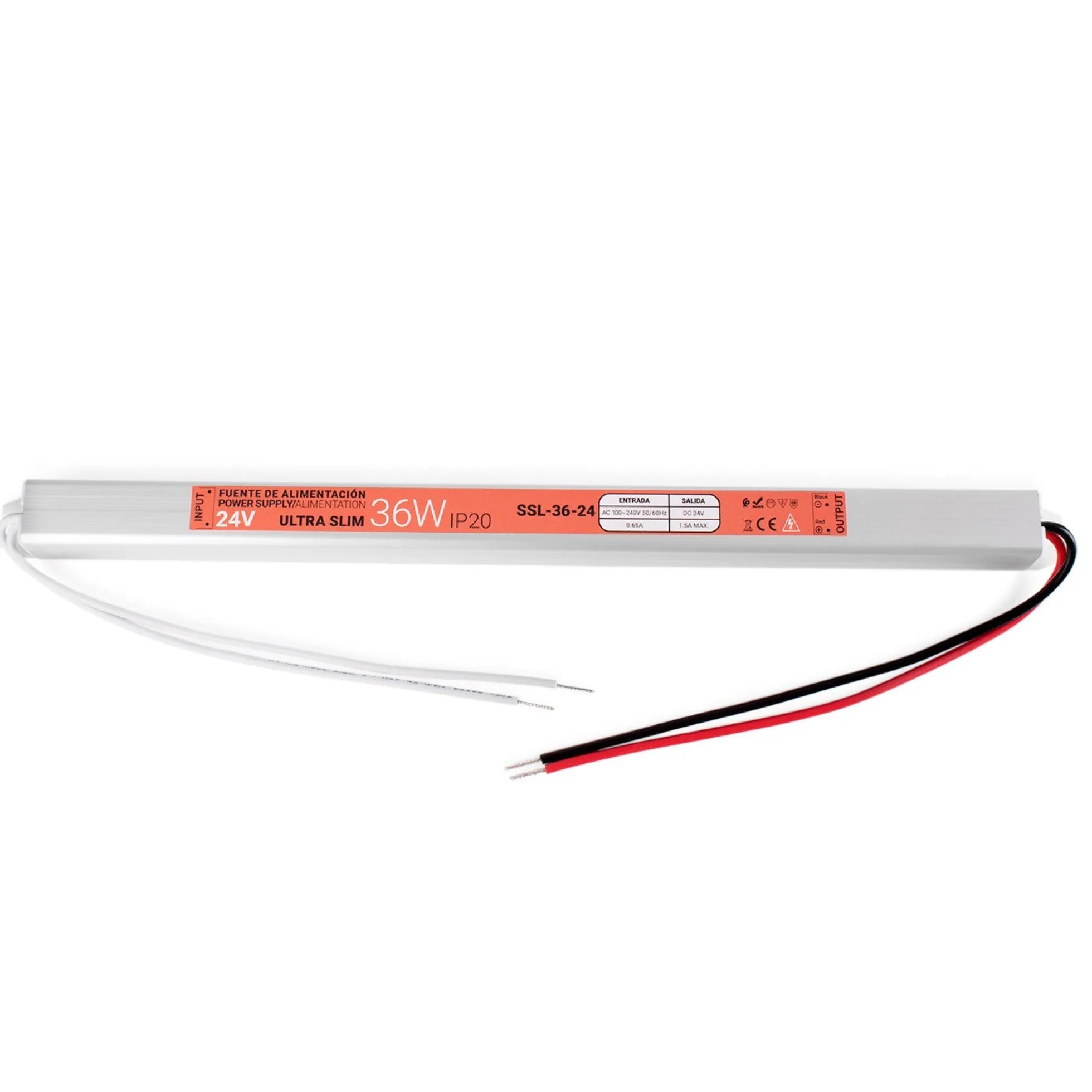 Fuente de alimentación ultra slim 24V - 36W - IP20