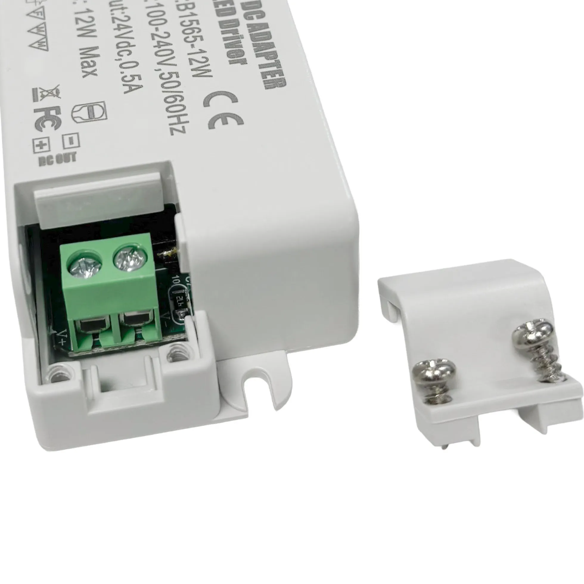 Fuente de alimentación 24V DC 12W 0.5A 100-240V