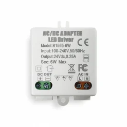 Fuente de alimentación 24V DC 6W 0.25A 100-240V