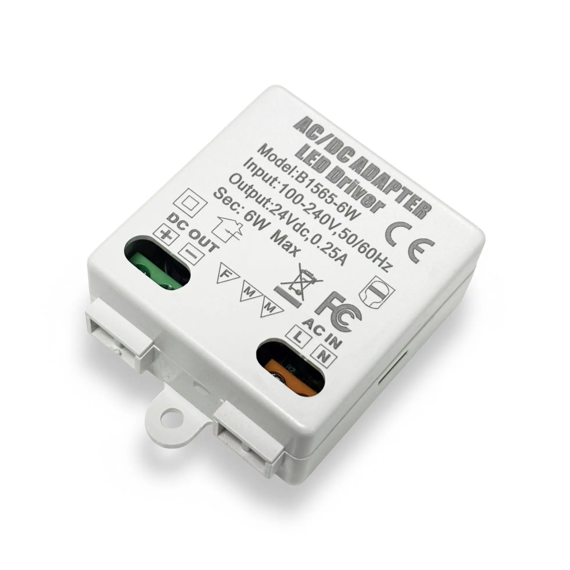Fuente de alimentación 24V DC 6W 0.25A 100-240V