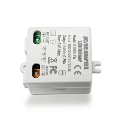 Fuente de alimentación 24V DC 6W 0.25A 100-240V