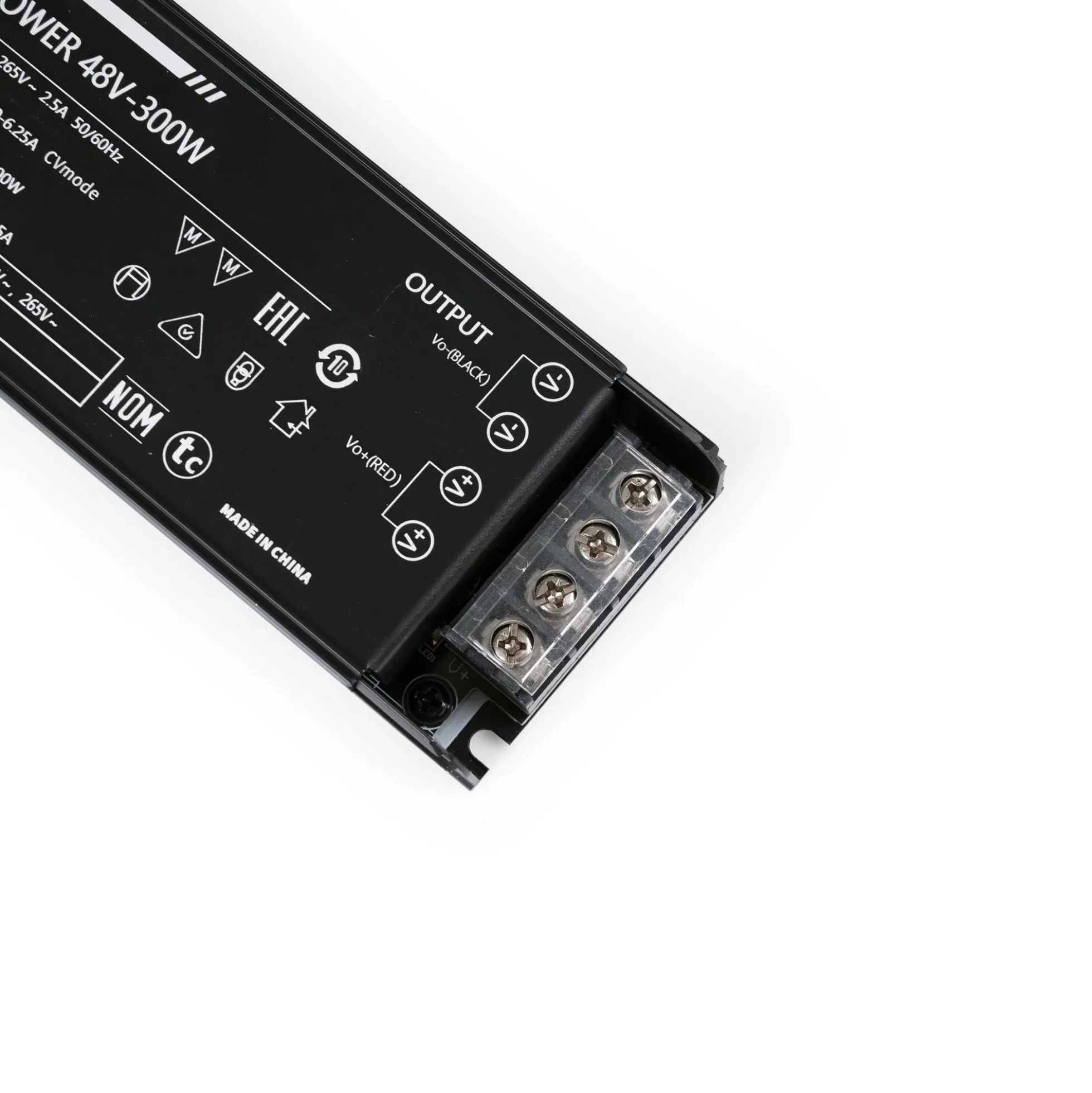 Fuente de alimentación 300W 48V - 6.25A - Alta eficiencia - IP20
