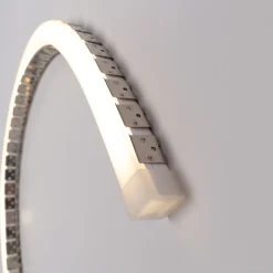 Funda de silicona flexible blanca - Tira LED a neón - 16x16 mm - Curvatura horizontal - Superficie
