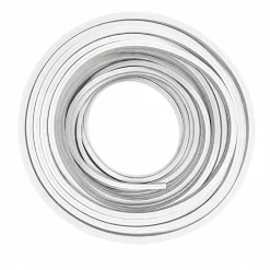 Funda de silicona flexible blanca - Tira LED a neón - 10x18 mm - Superficie