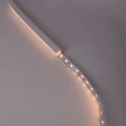 Funda de silicona flexible para convertir tira LED a neón - 16x16mm - 5 metros - PCB hasta 10mm - Curvatura horizontal
