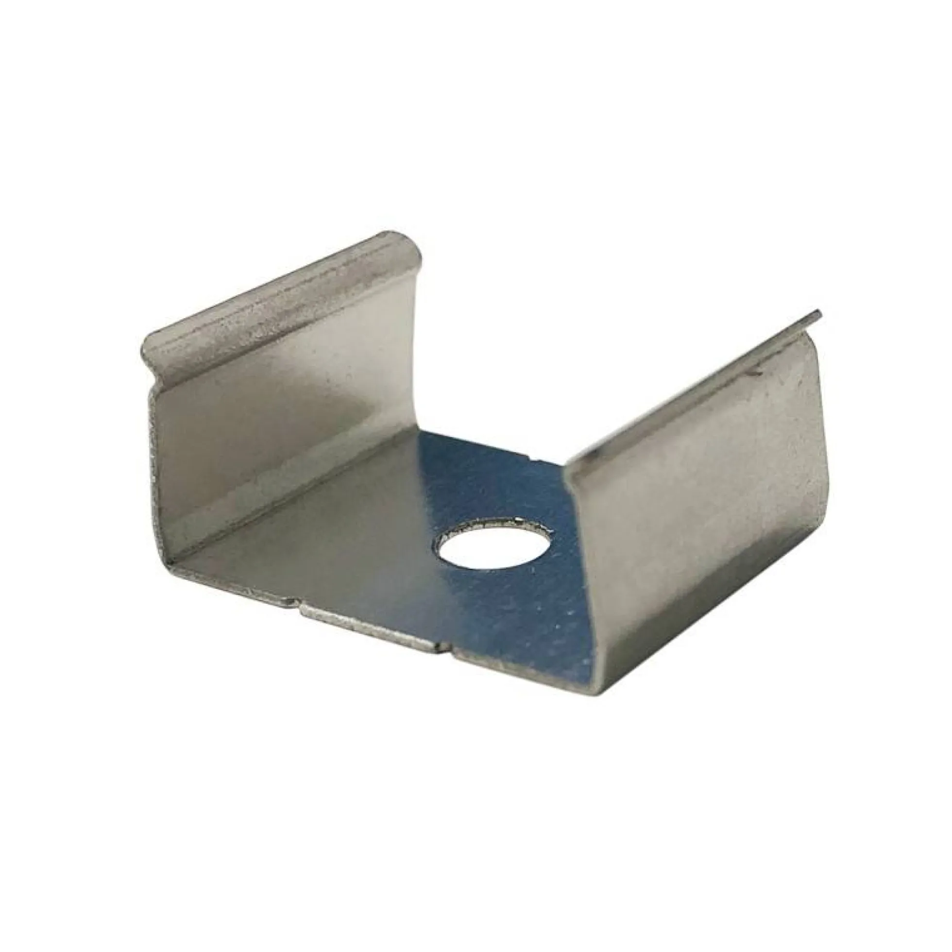 Grapa metálica para sujeción de perfiles 18x12mm (1ud)
