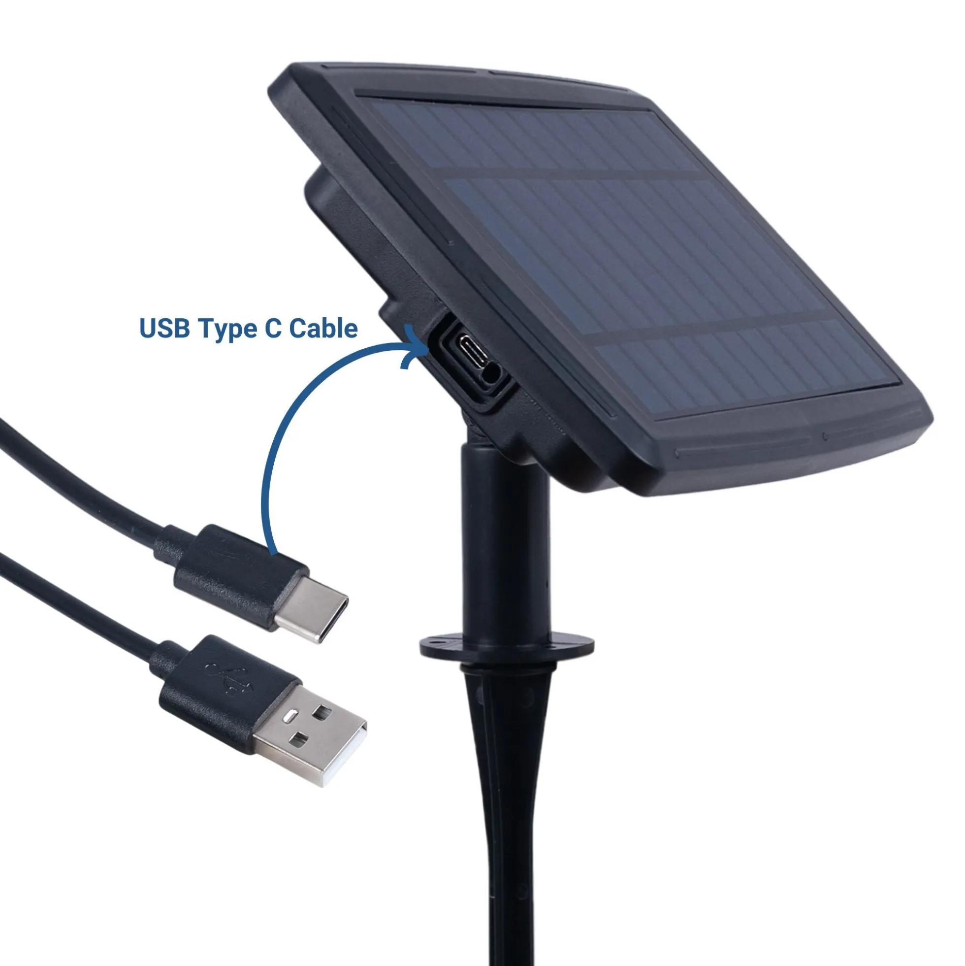 Guirnalda solar exterior - 25 Bombillas LED filamento E10 - IP44 - 9,2 metros