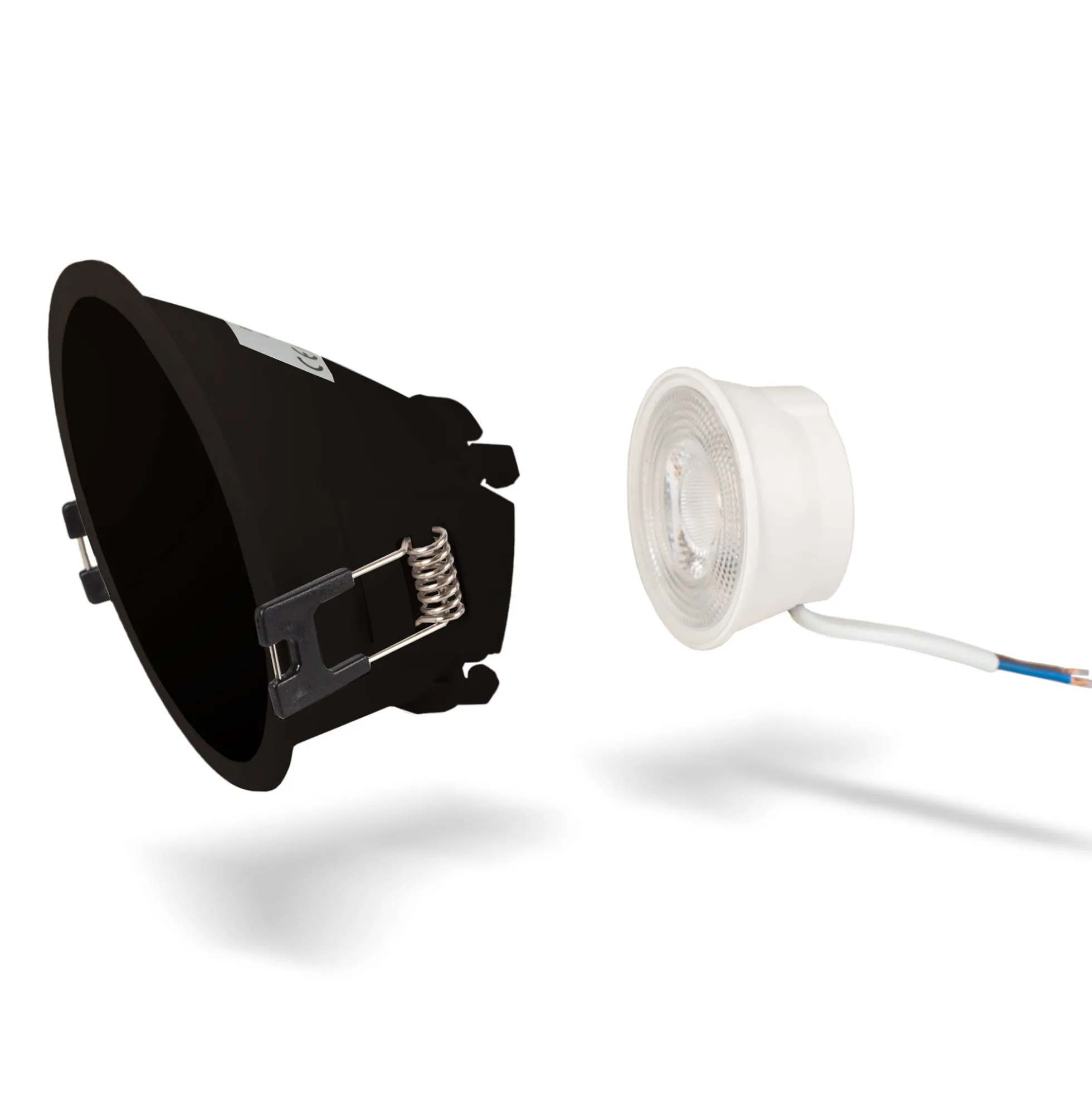 KIT Aro downlight asimétrico Ø93mm + Módulo LED MR16 5W