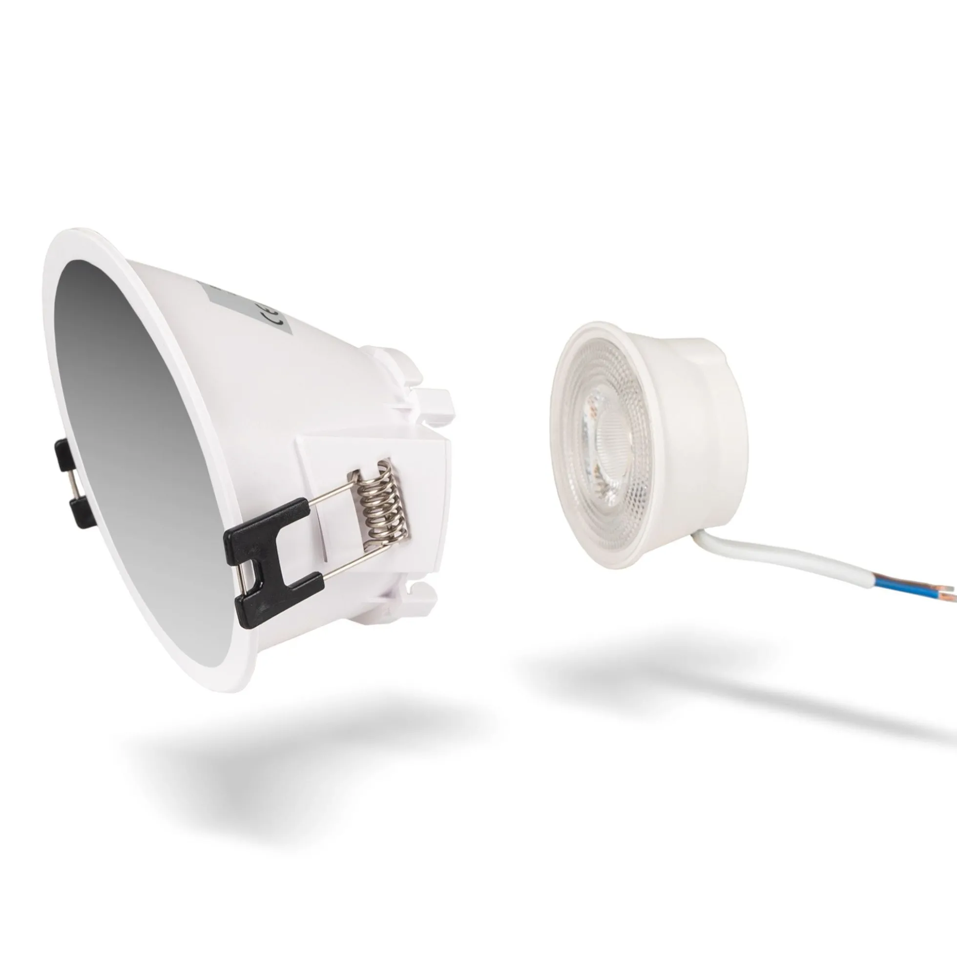 KIT Aro downlight asimétrico Ø93mm + Módulo LED MR16 5W