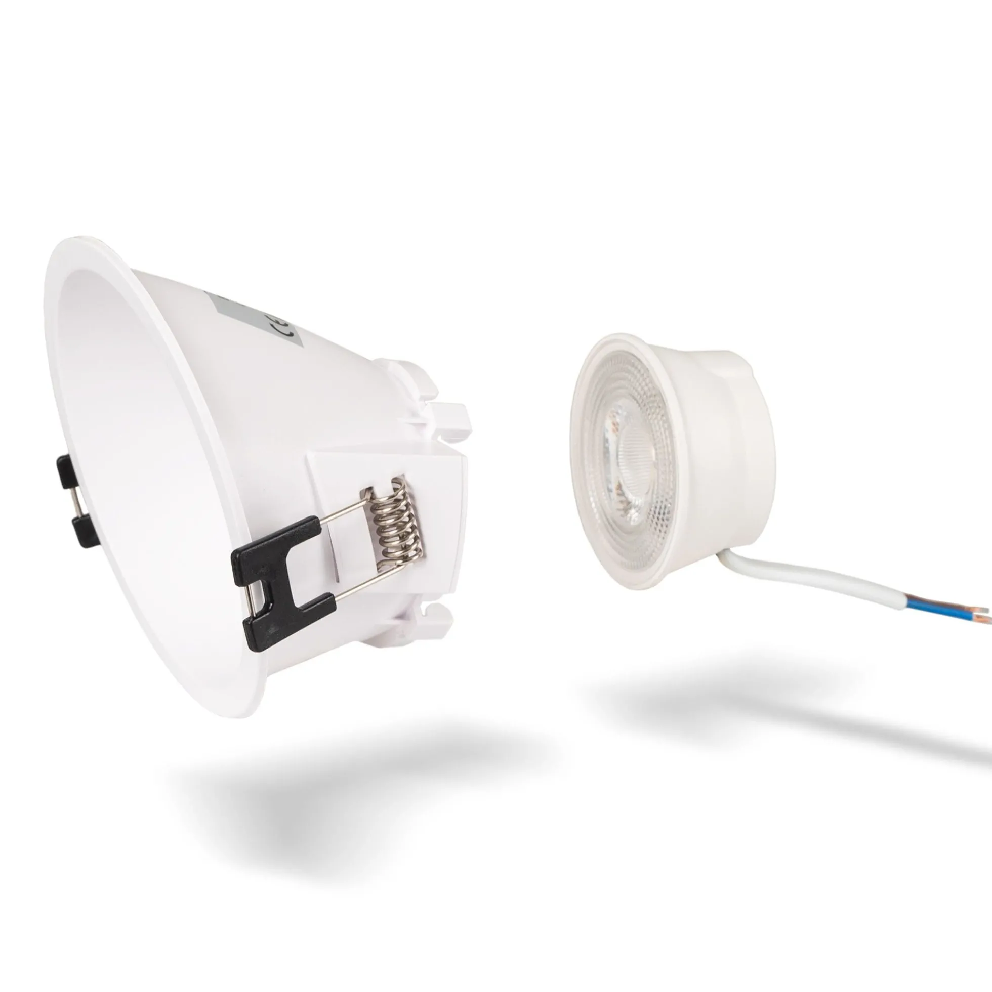 KIT Aro downlight asimétrico Ø93mm + Módulo LED MR16 5W