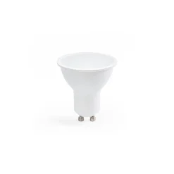 KIT - Aro downlight basculante Ø75mm + Bombilla GU10 5W + Casquillo GU10
