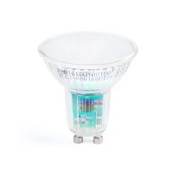 KIT Aro downlight cuadrado 93x93mm + Bombilla GU10 6W + Casquillo
