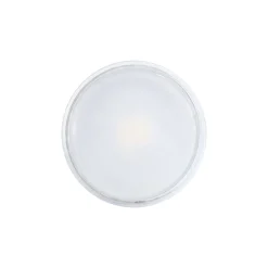 KIT Aro downlight cuadrado 93x93mm + Bombilla GU10 6W + Casquillo