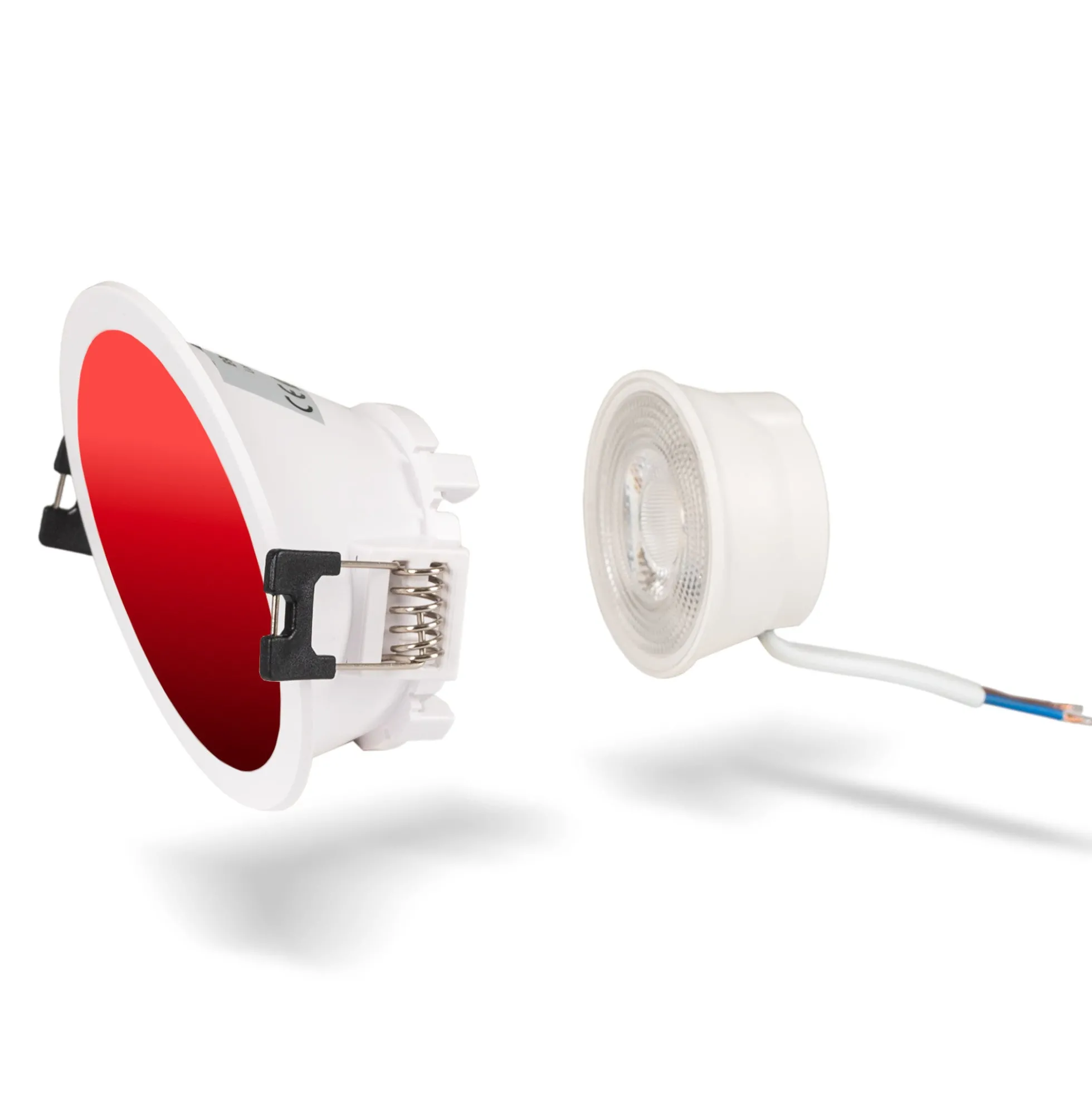 KIT Aro downlight redondo asimétrico Ø85mm + Módulo LED MR16 5W