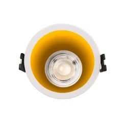 KIT Aro downlight redondo asimétrico Ø85mm + Módulo LED MR16 5W