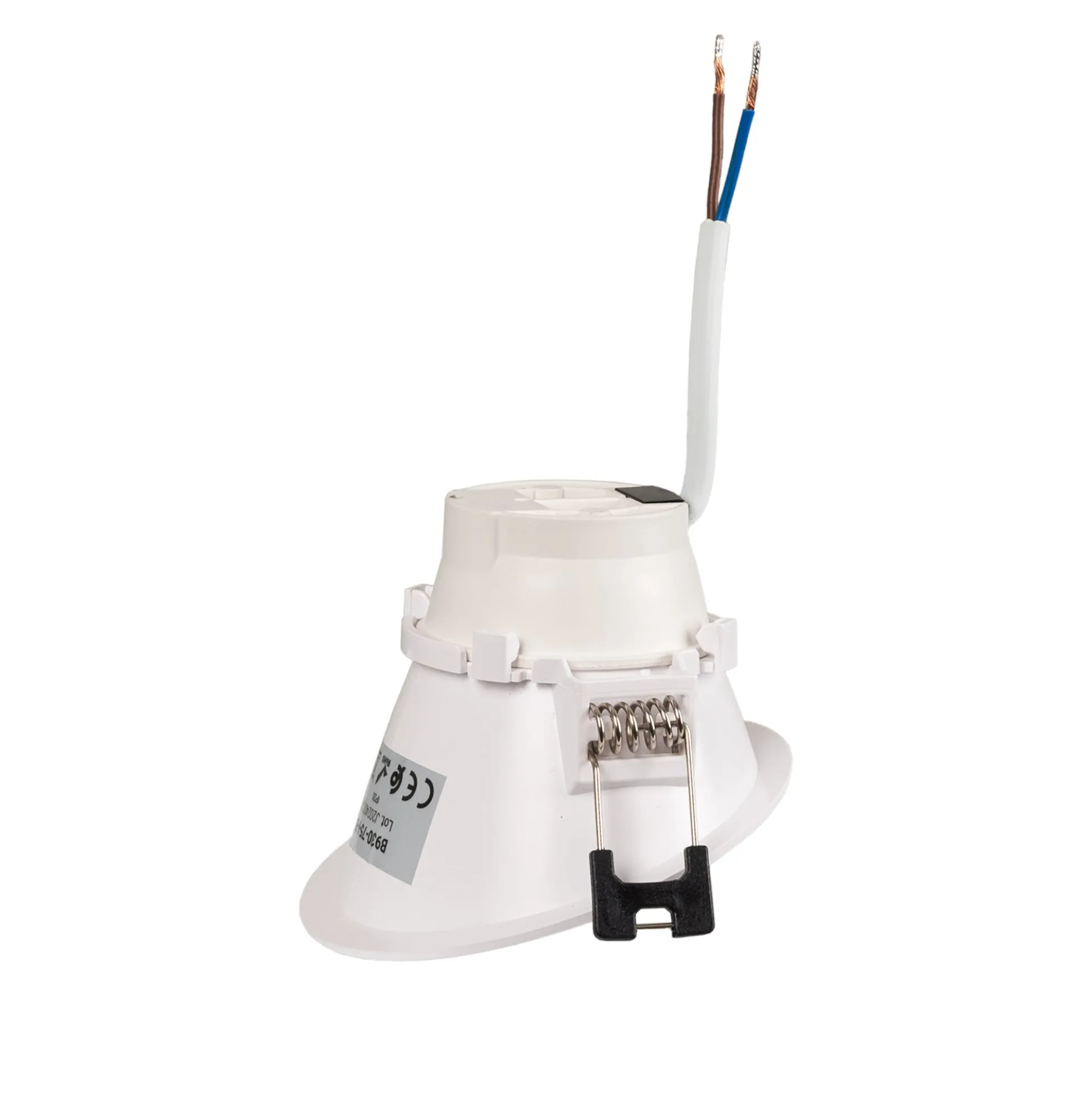 KIT Aro downlight redondo asimétrico Ø85mm + Módulo LED MR16 5W