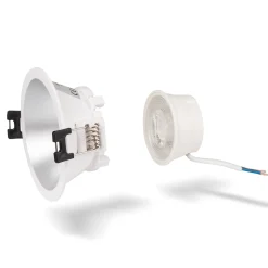 KIT Aro downlight redondo Ø85mm + Módulo LED MR16 5W