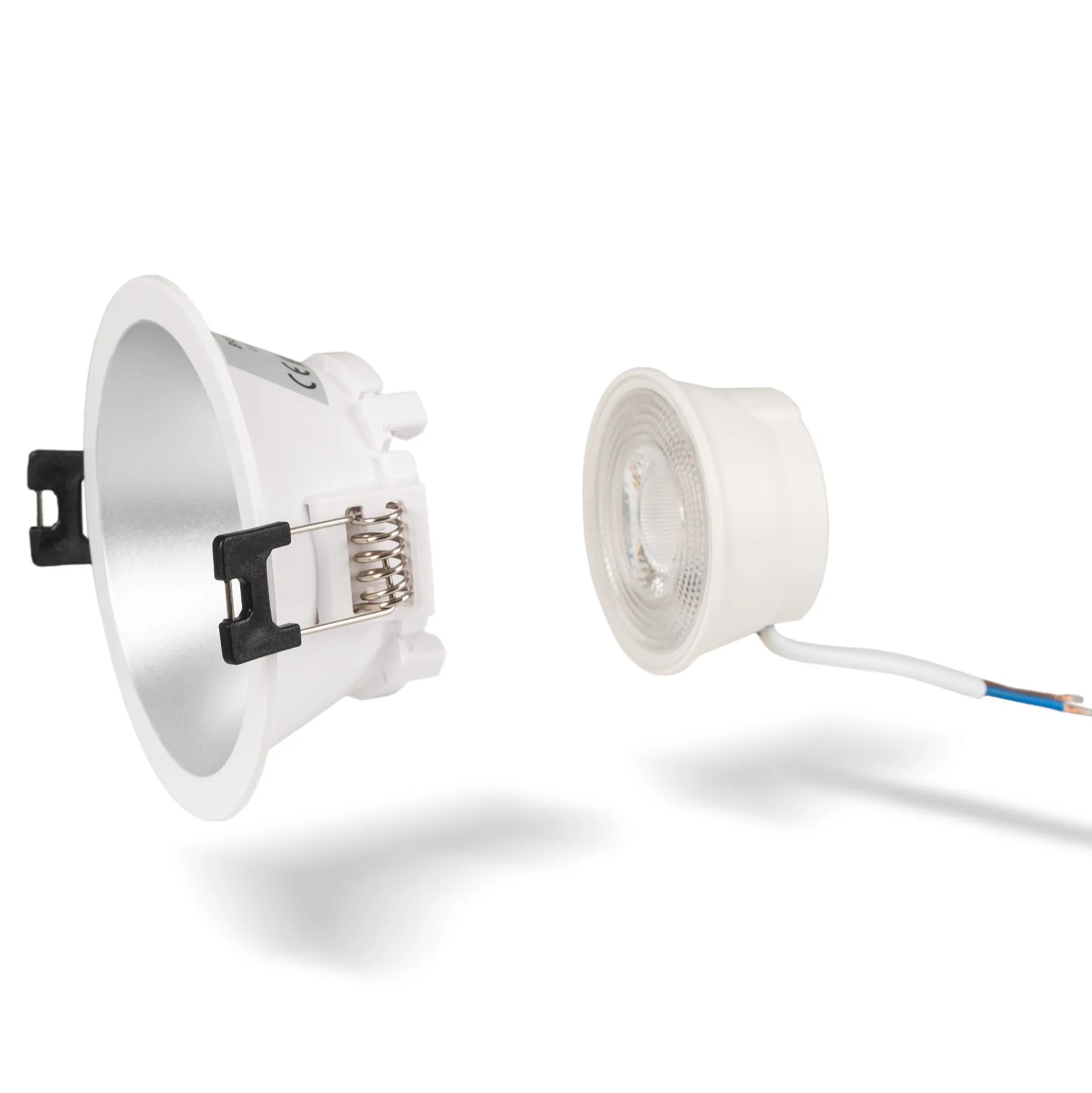 KIT Aro downlight redondo Ø85mm + Módulo LED MR16 5W