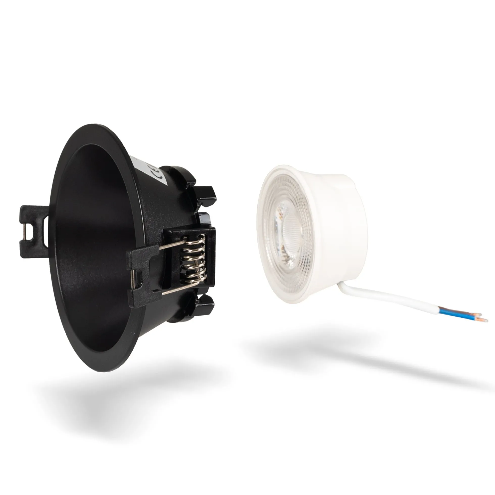 KIT Aro downlight redondo Ø85mm + Módulo LED MR16 5W