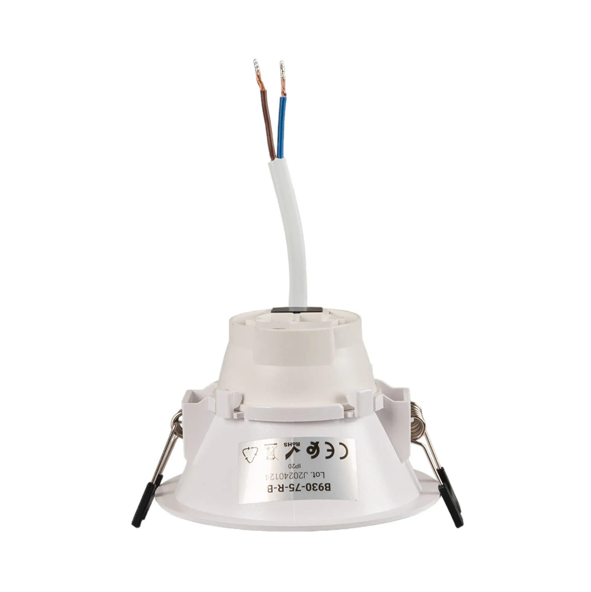 KIT Aro downlight redondo Ø85mm + Módulo LED MR16 5W