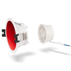 KIT Aro downlight redondo Ø85mm + Módulo LED MR16 5W