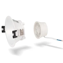KIT Aro downlight redondo Ø85mm + Módulo LED MR16 5W