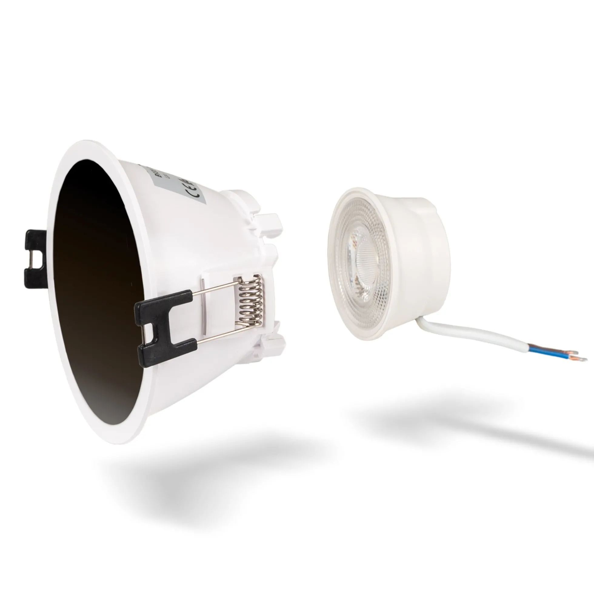 KIT Aro downlight redondo Ø93mm + Módulo LED MR16 5W