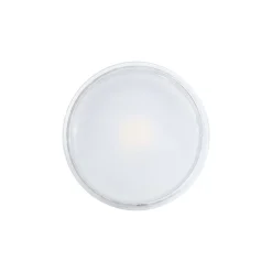 KIT Aro empotrable basculante Ø90mm + Bombilla GU10 6W + Portalámparas