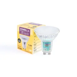 KIT Aro empotrable estanco Ø90mm + Bombilla GU10 6W + Portalámparas