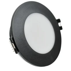 KIT Aro empotrable estanco Ø90mm + Bombilla GU10 6W + Portalámparas