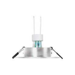 KIT Aro empotrable Ø110mm + Bombilla GU10 6W + Portalámparas