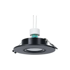 KIT Aro empotrable Ø110mm + Bombilla GU10 6W + Portalámparas