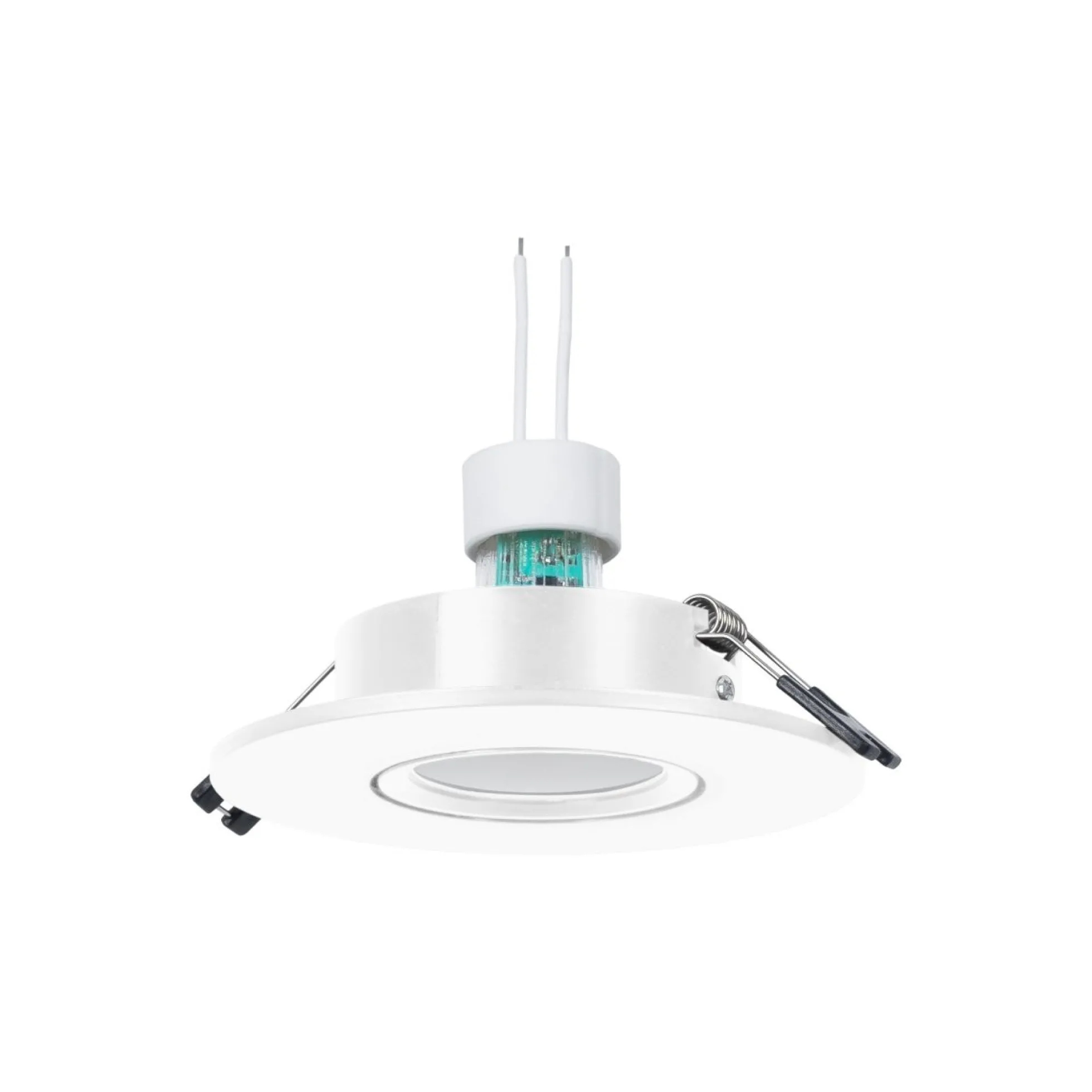 KIT Aro empotrable Ø110mm + Bombilla GU10 6W + Portalámparas