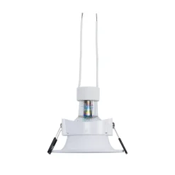 KIT Aro empotrable Ø86mm + Bombilla GU10 6W + Portalámparas