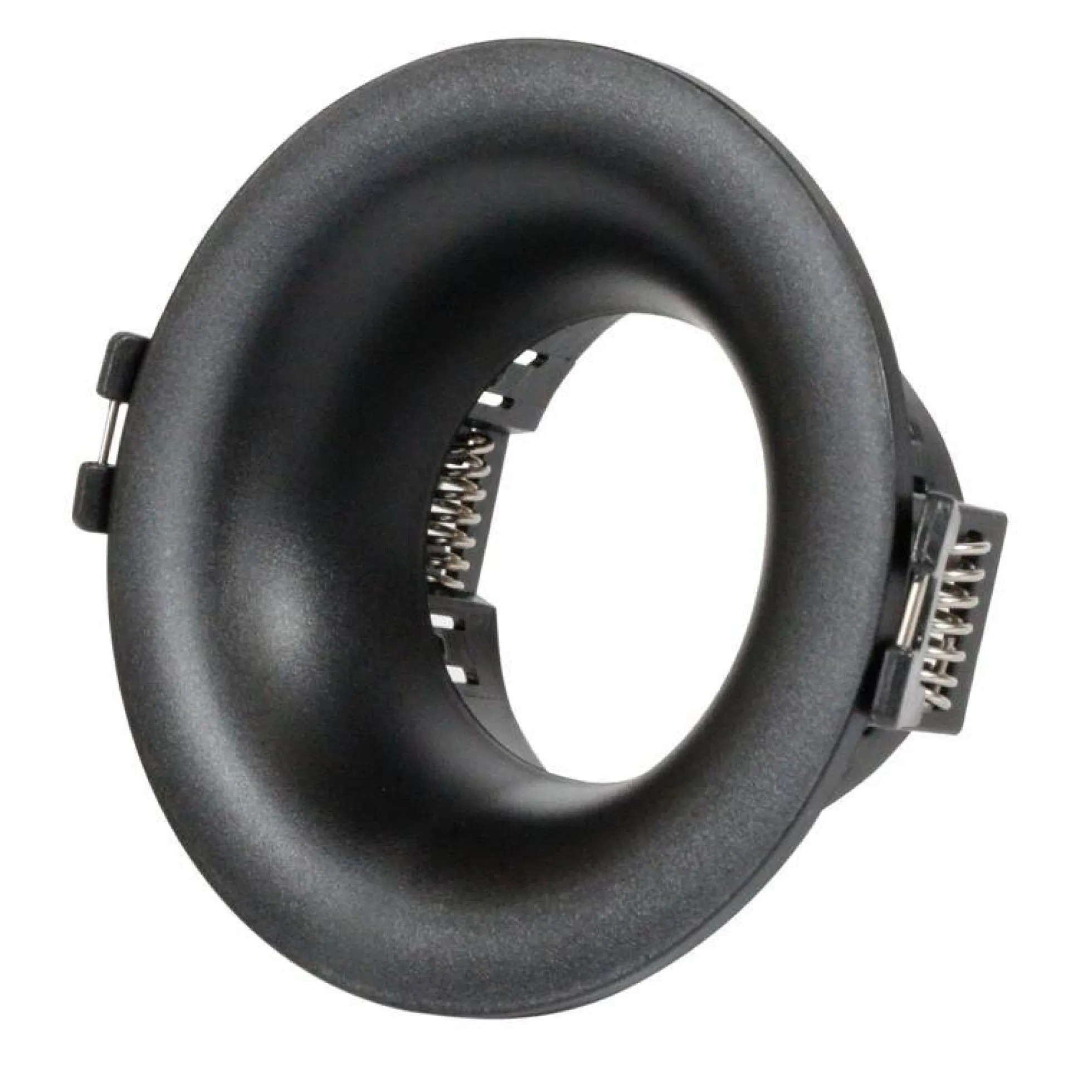 KIT Aro empotrable Ø86mm + Bombilla GU10 6W + Portalámparas