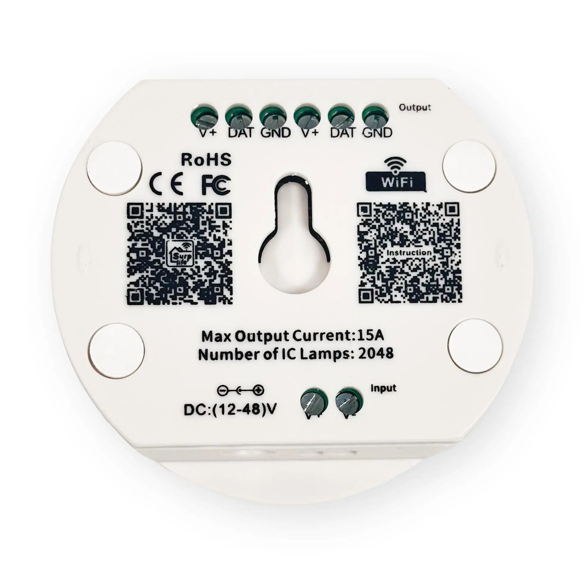 Kit - Controlador y fuente de alimentación para lámpara hexagonal - RGB IC