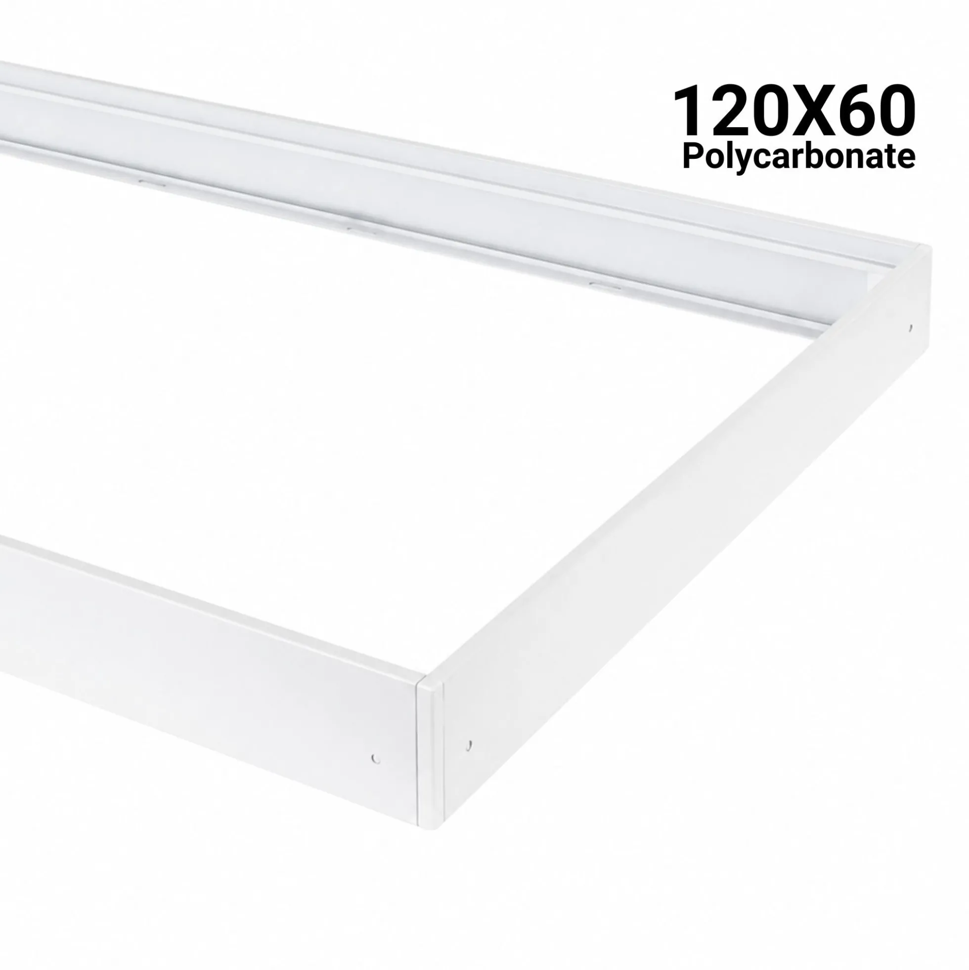 Kit de superficie en Policarbonato para panel LED Backlight 120x60 cm