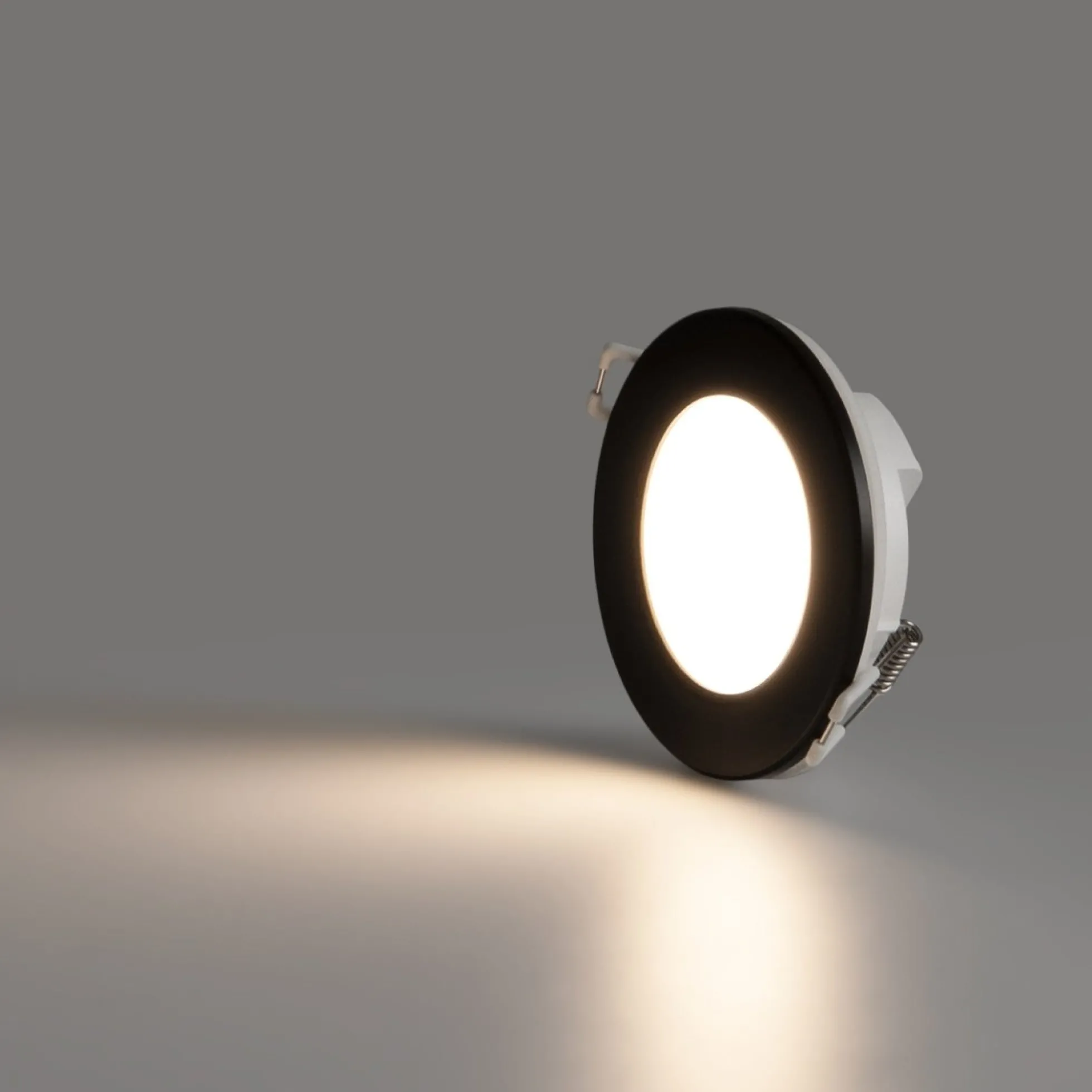 Kit Downlight LED exterior 5W - IP65 - Aro intercambiable - TRIAC regulable - Corte Ø68mm