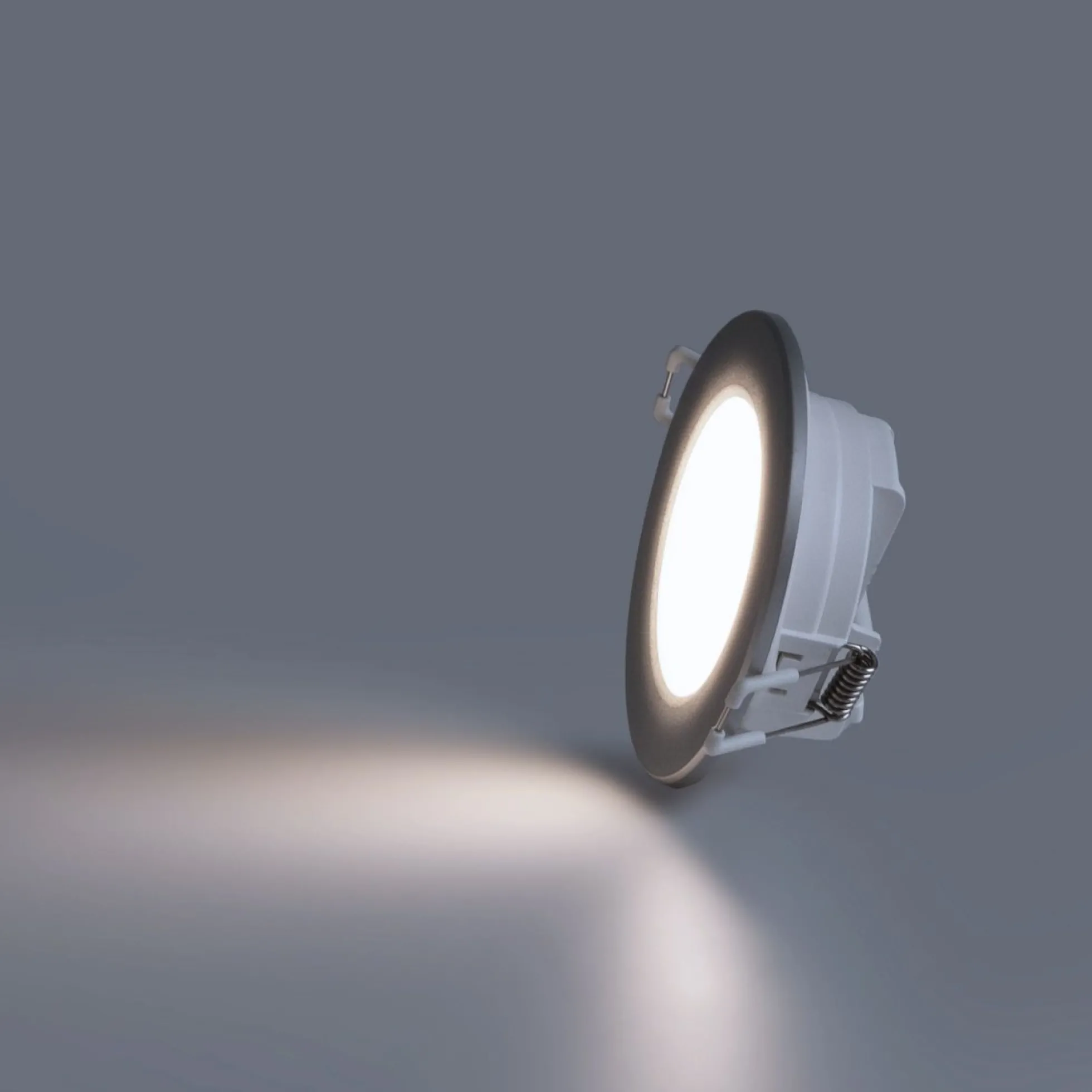 Kit Downlight LED exterior 5W - IP65 - Aro intercambiable - TRIAC regulable - Corte Ø68mm